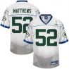 Cheap Clay Matthews Packers Jersey #52 White Champions Fashion From China