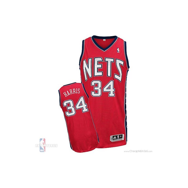 Cheap Devin Harris Brooklyn Nets Jersey #34 Road Red From China