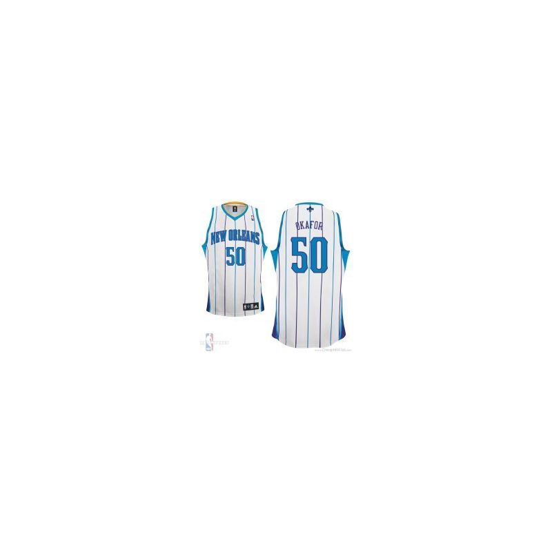 Cheap Emeka Okafor Hornets Jersey #50 Home White From China