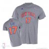 Cheap Jeremy Lin Knicks Jersey #17 Grey Gametime T-Shirt From China