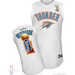 Cheap Russell Westbrook Oklahoma City Thunder Jersey #0 White