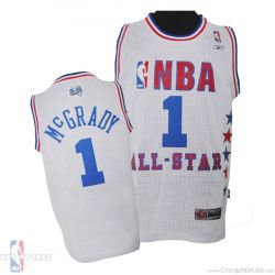 Cheap Tracy McGrady Orlando Magic Jersey #1 White 2003 All Star From China