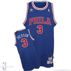 Cheap Allen Iverson 76ers Jersey #3 Road From China