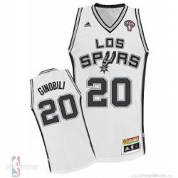 Cheap Manu Ginobili San Antonio Spurs Jersey #20 Home White Latin Nights Patch