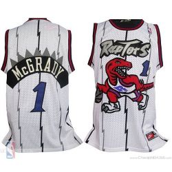 Cheap Tracy McGrady Toronto Raptors Jersey #1 White From China