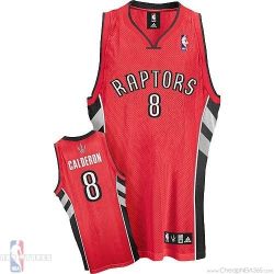 Cheap Jose Calderon Toronto Raptors Jersey #8 Road Red From China