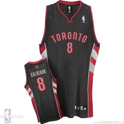 Cheap Jose Calderon Toronto Raptors Jersey #8 Alternate Black From China