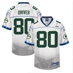 Cheap Donald Driver Packers Jersey #80 White Champions Fashion From China