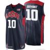 Cheap Kobe Bryant USA National Team Jersey #10 Road Blue From China