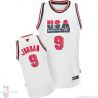 Cheap Michael Jordan USA National Team Jersey #9 White From China