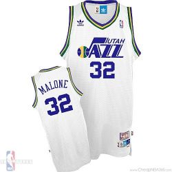 Cheap Karl Malone Utah Jazz Jersey #32 Throwback Home From China