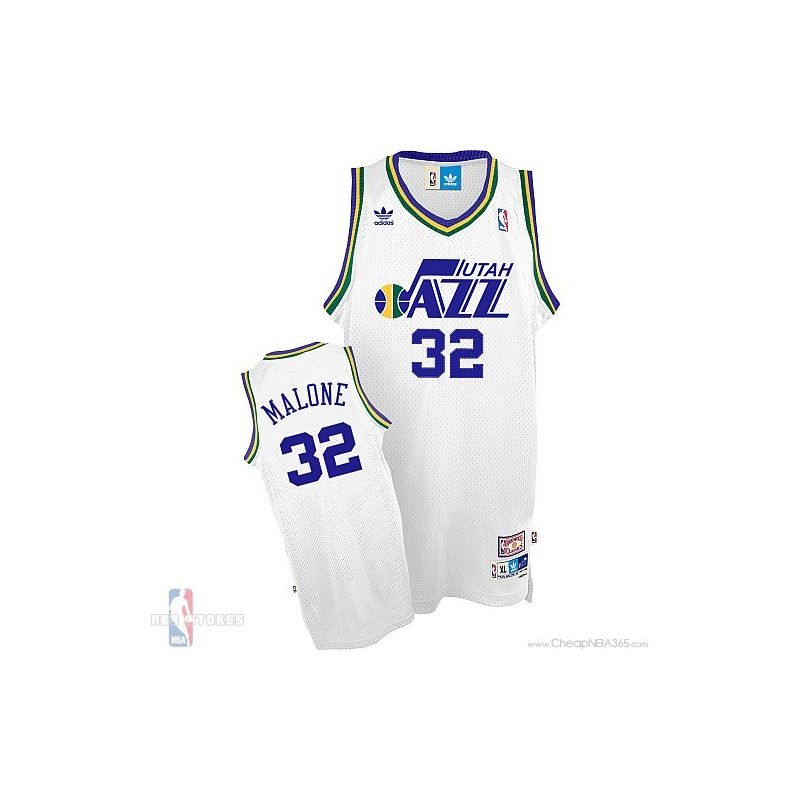 Cheap Karl Malone Utah Jazz Jersey #32 Throwback Home From China