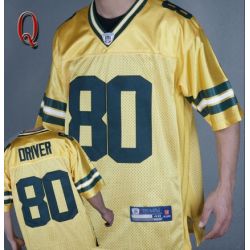 Cheap Donald Driver Packers Jersey #80 Yellow From China