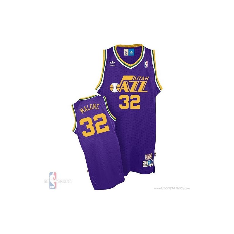 Cheap Karl Malone Utah Jazz Jersey #32 Throwback Road From China