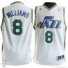 Cheap Deron Williams Utah Jazz Jersey #8 Home White From China