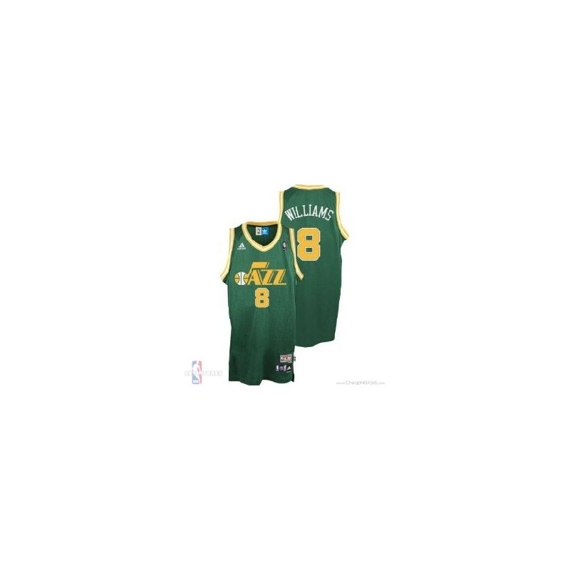 Cheap Deron Williams Utah Jazz Jersey #8 Green Alternate From China