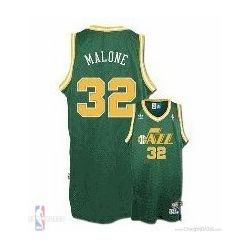 Cheap Karl Malone Utah Jazz Jersey #32 Green Alternate From China