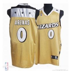 Cheap Gilbert Arenas Wizards Jersey #0 Golden From China