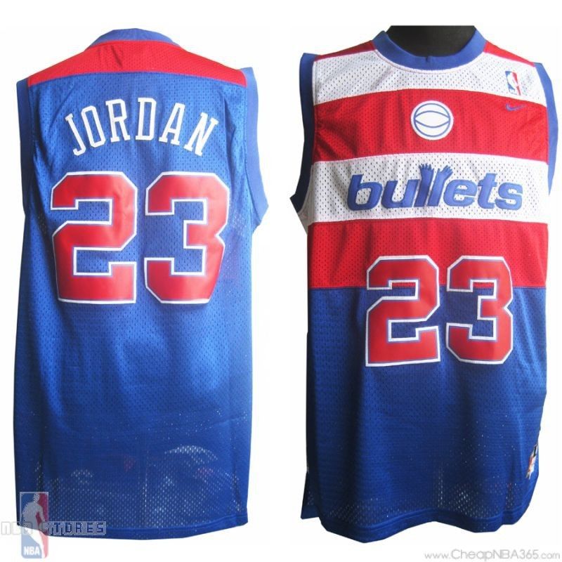 Cheap Michael Jordan Wizards Jersey #23 Blue From China