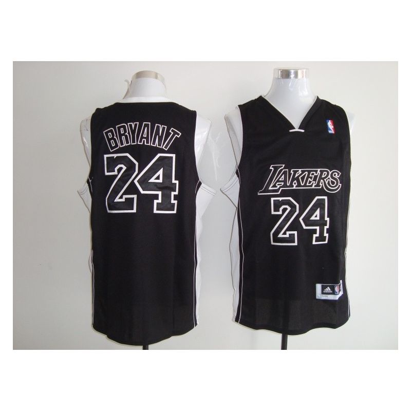 Cheap Kobe Bryant Lakers Jersey #24 Black I From China