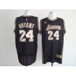 Cheap Kobe Bryant Lakers Jersey #24 Black IV From China