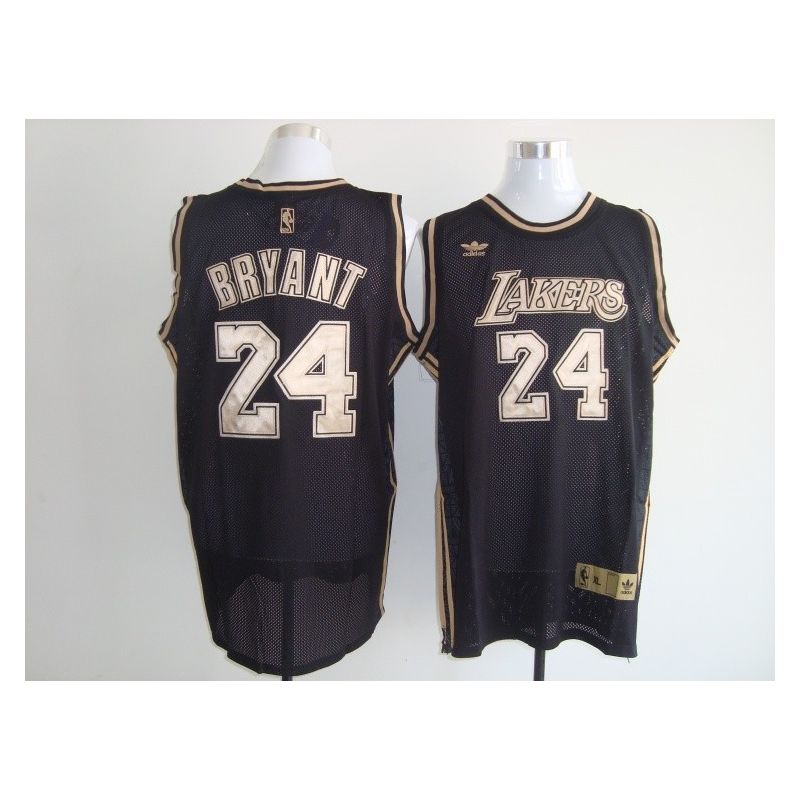 Cheap Kobe Bryant Lakers Jersey #24 Black IV From China