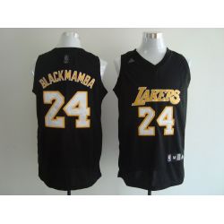 Cheap Kobe Bryant Lakers Jersey #24 BLACKMAMBA From China