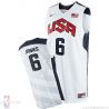 Cheap LeBron James USA National Team Jersey #6 Home White From China