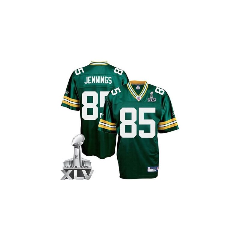 Cheap Greg Jennings Packers Jersey #85 Green 2011 Super Bowl XLV From China