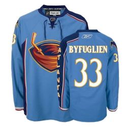 Cheap Dustin Byfuglien Thrashers Jersey #33 Blue From China