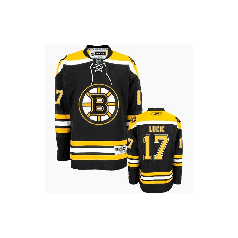 Cheap Milan Lucic Bruins Jersey #17 Black From China