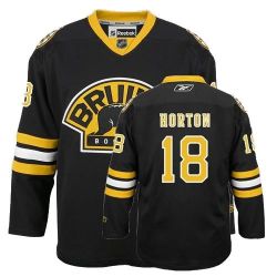 Cheap Nathan Horton Bruins Jersey #18 Black Third From China