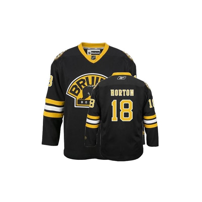 Cheap Nathan Horton Bruins Jersey #18 Black Third From China