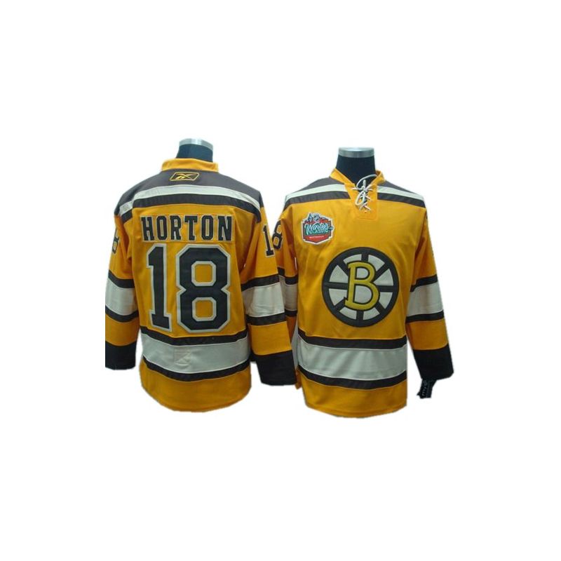 Cheap Nathan Horton Bruins Jersey #18 Yellow Winter Classic From China