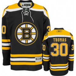 Cheap Tim Thomas Bruins Jersey #30 Black From China