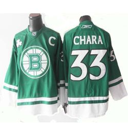 Cheap Zdeno Chara Bruins Jersey #33 Green St Patricks Day From China