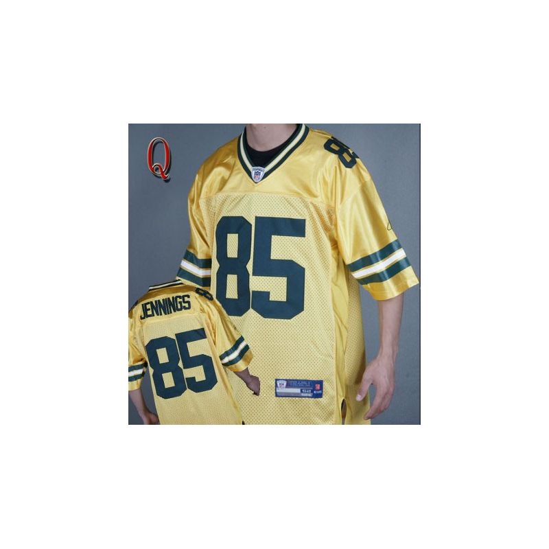 Cheap Greg Jennings Packers Jersey #85 Yellow From China