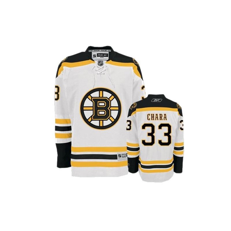 Cheap Zdeno Chara Bruins Jersey #33 White From China