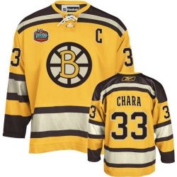 Cheap Zdeno Chara Bruins Jersey #33 Yellow From China