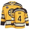 Cheap Bobby Orr Bruins Jersey #4 Yellow Winter Classic From China