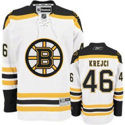 Cheap David Krejci Bruins Jersey #46 White From China