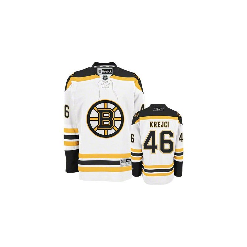 Cheap David Krejci Bruins Jersey #46 White From China