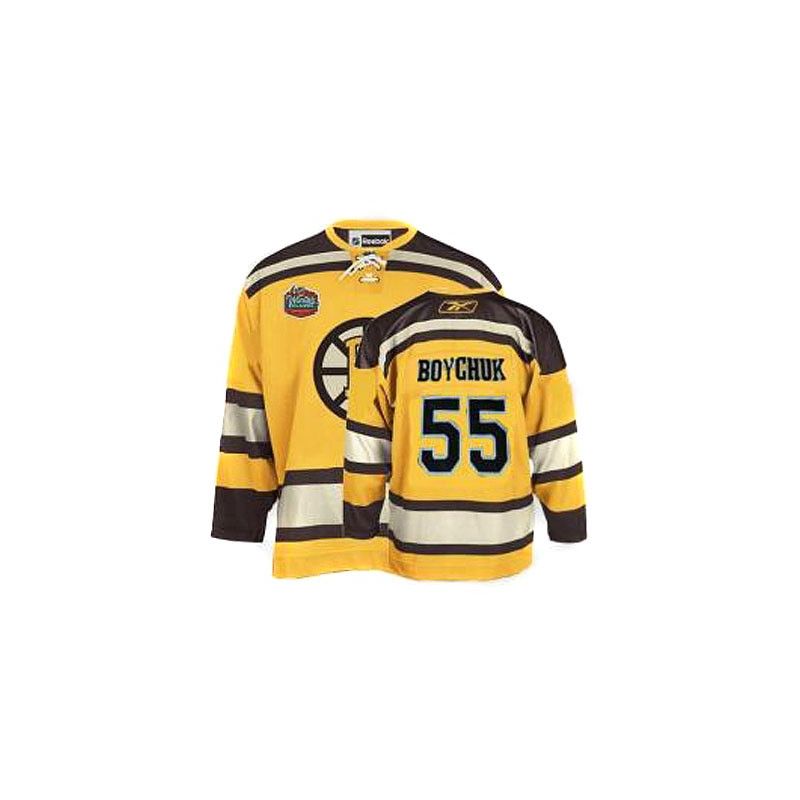 Cheap Johnny Boychuk Bruins Jersey #55 Yellow Winter Classic From China