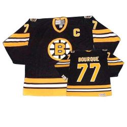 Cheap Ray Bourque Bruins Jersey #77 Black Throwback From China