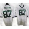 Cheap Jordy Nelson Packers Jersey #87 White Champions Fashion From China