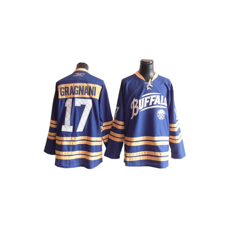 Cheap Marc-Andre Gragnani Sabres Jersey #17 Blue 40th From China