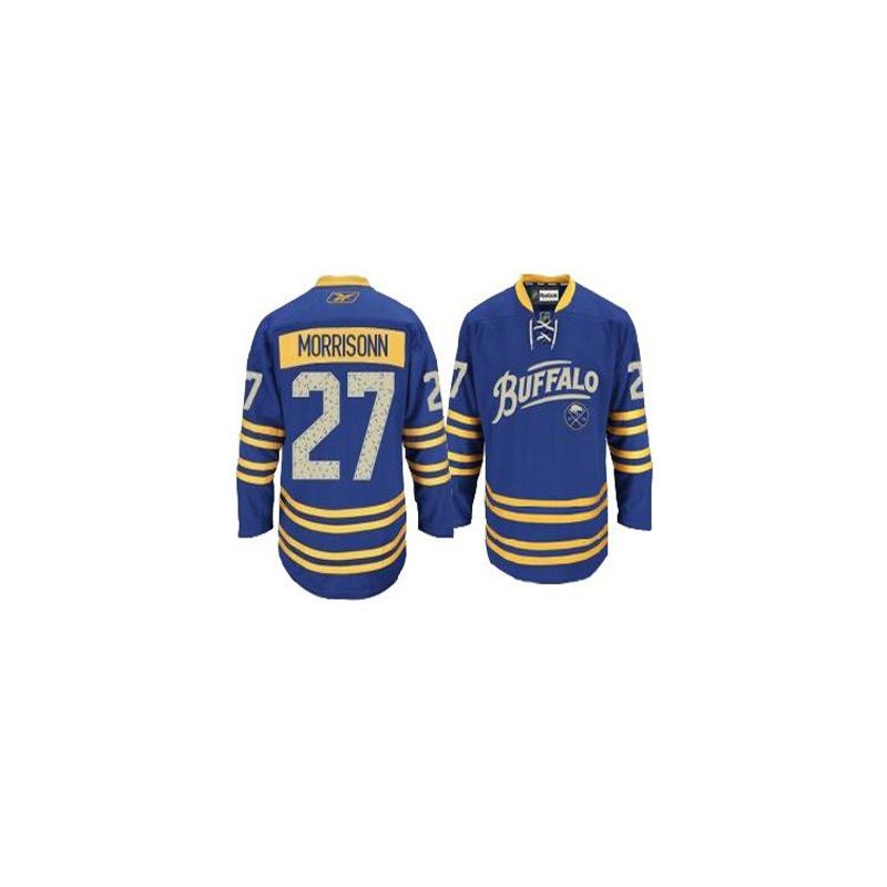 Cheap Shaone Morrisonn Sabres Jersey #27 Light Blue 3rd From China