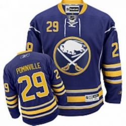 Cheap Jason Pominville Sabres Jersey #29 Blue From China