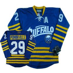 Cheap Jason Pominville Sabres Jersey #29 Light Blue 3rd From China