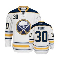 Cheap Ryan Miller Sabres Jersey #30 White From China